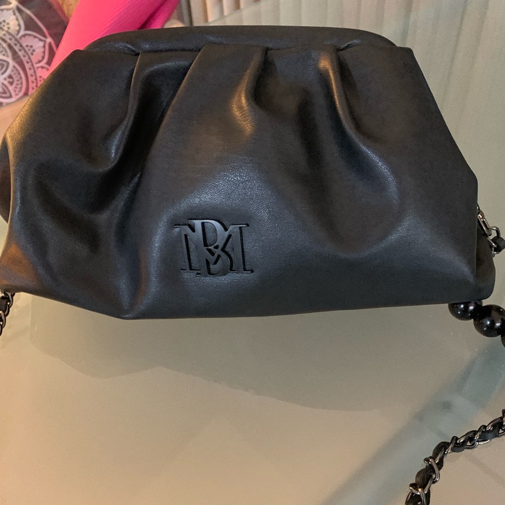 Faux Leather Clutch Bag